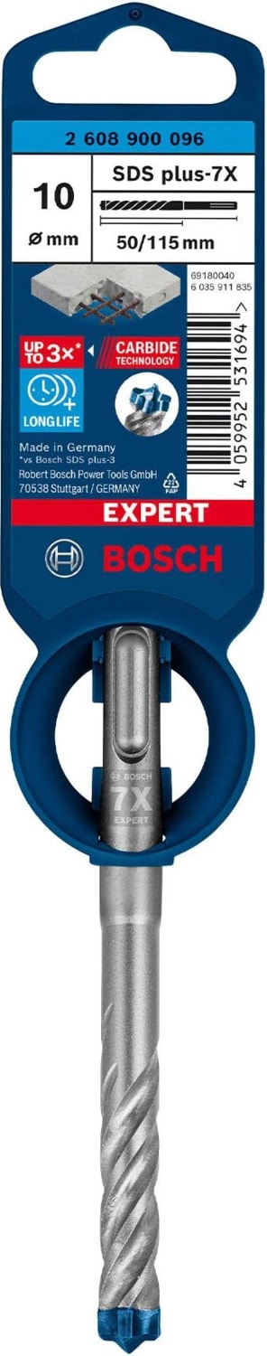 BOSCH Expert 10X115 mm Yeni Sds Plus-7x Matkap Ucu 2608900096