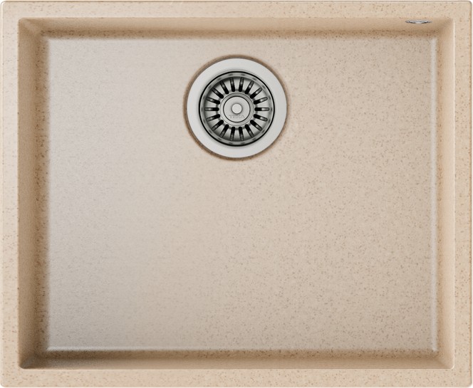 SQUARE 50.40 TG AVENA BEIGE Tezgahaltı Granit Eviye Bej 50 cm 115230022