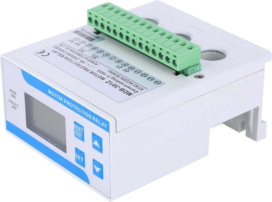 AC220V 3-160A Entegre Motor Koruyucu 3 Faz Dijital Aşırı Akım Faz Arızası Aşırı Yük Koruması (Yurt Dışından)