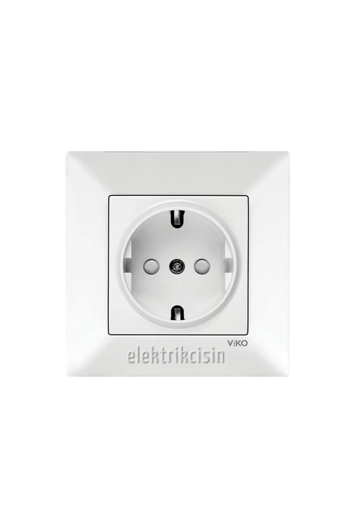 Meridian Çocuk Korumalı Topraklı Priz (çerçeve Dahil) 10 Adet