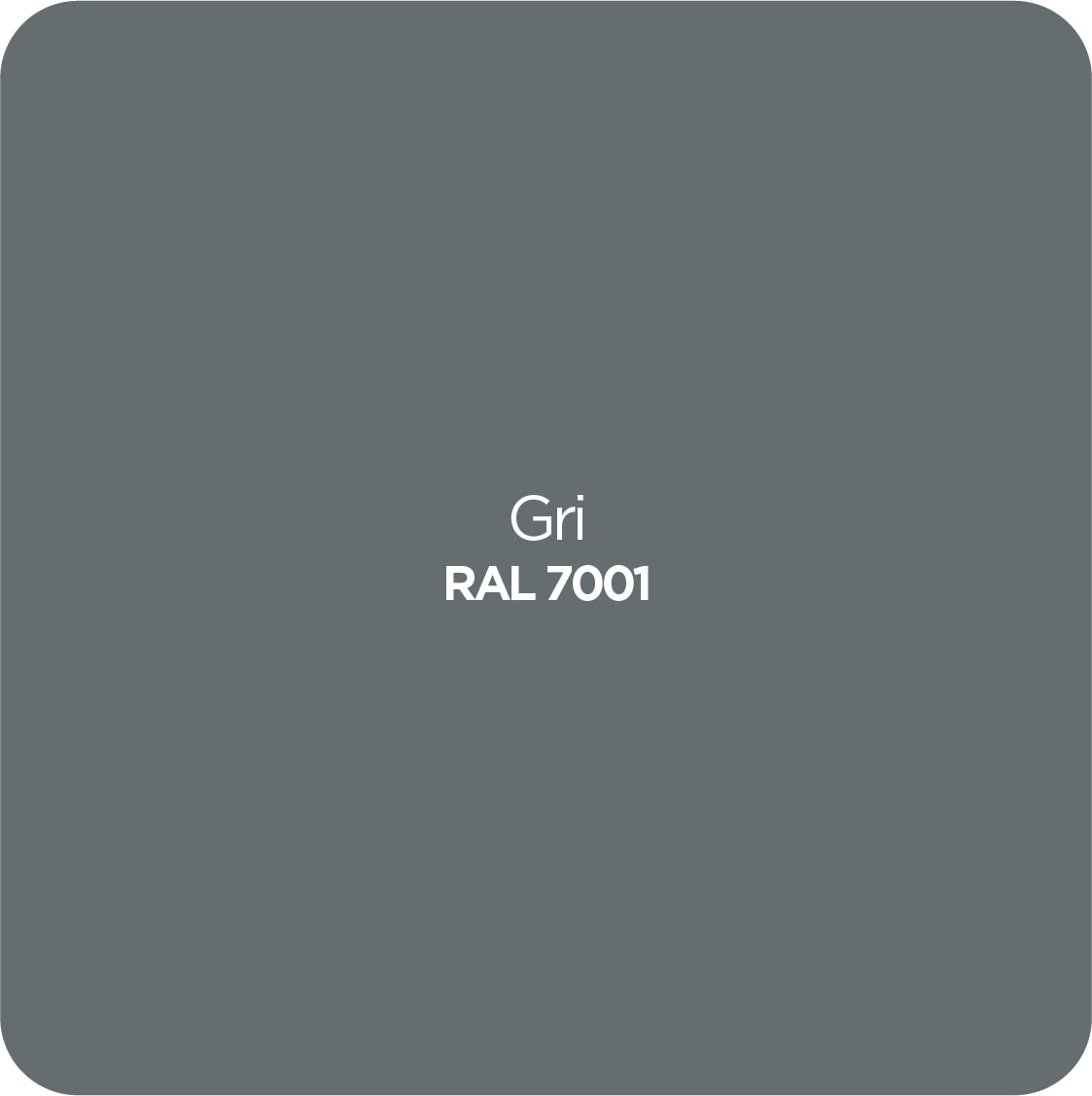Akrilik Gri Sprey Boya 400 ml - RAL 7001