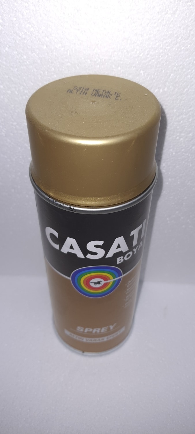Sprey Metalik Altın Varak Efekt S310 400 ml