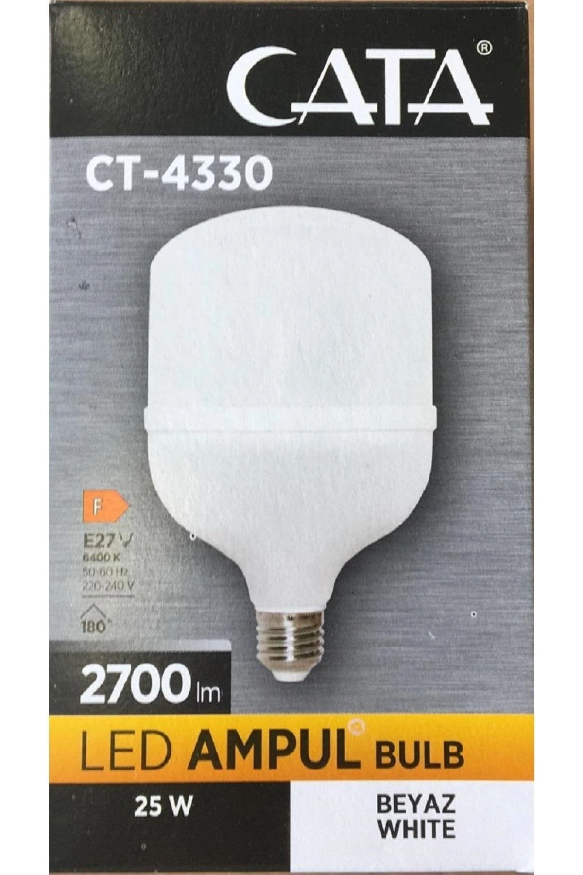 25 Watt Beyaz Işık Led Ampul (Ct 4330)