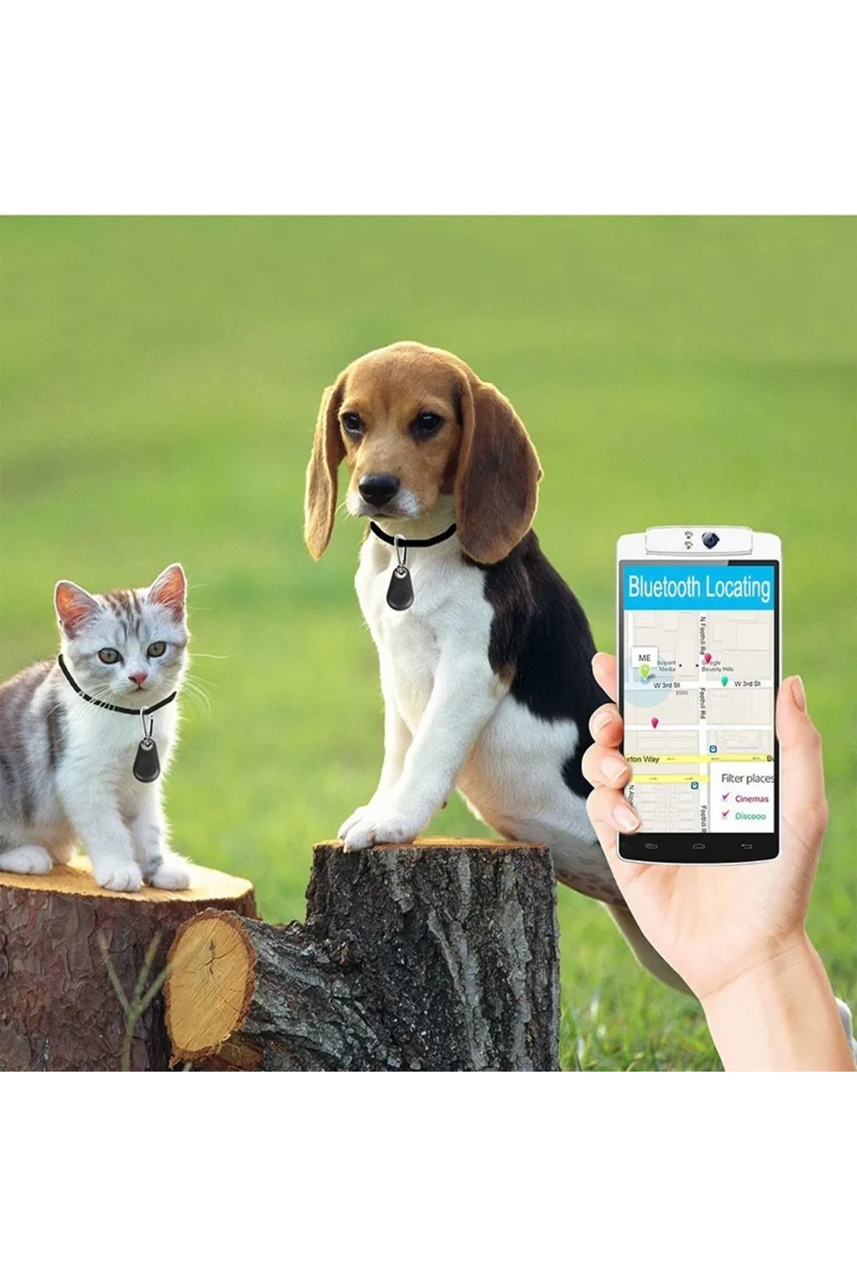 Mini Akıllı Anahtar Bulucu Kedi Köpek Evcil Hayvan Kıymetli Eşya Takip Cihazı