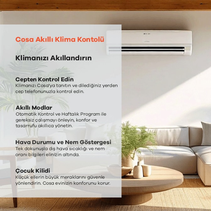 Akıllı Oda Termostatı Klima Kontrolü V5