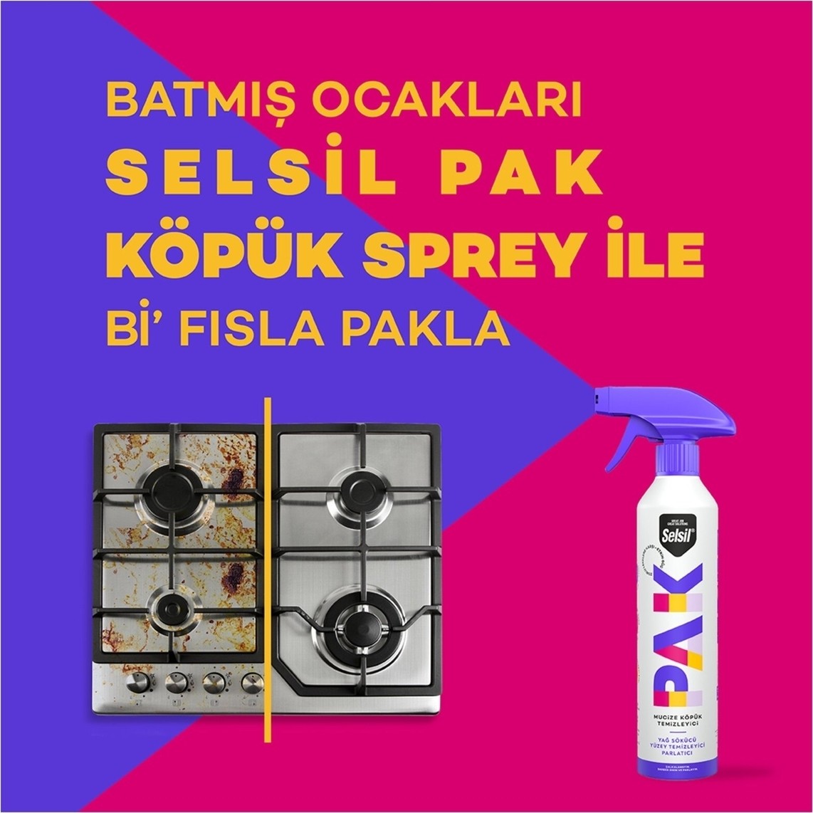 Pak Mucize Köpük Temizleyici Sprey 500 ml x 2 Adet