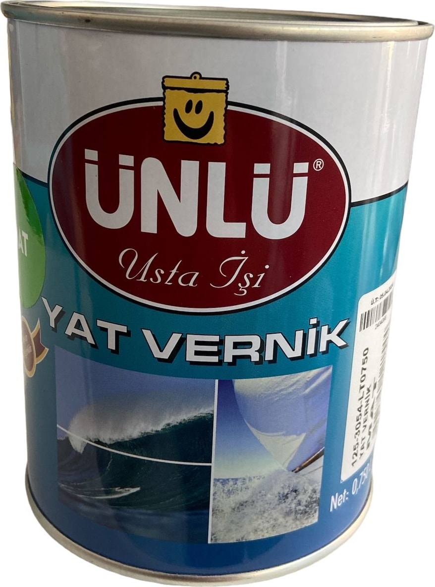 Yat Vernik | Ağaç Verniği | Şeffaf - 0,75 Lt.