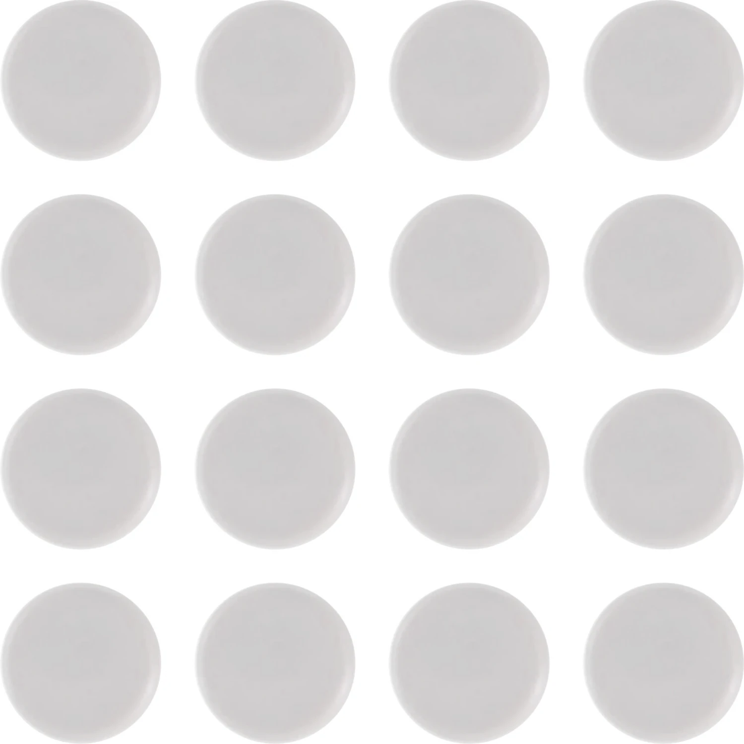 Çelik Kapı Vida Gizleme Tıpası - Beyaz Renk