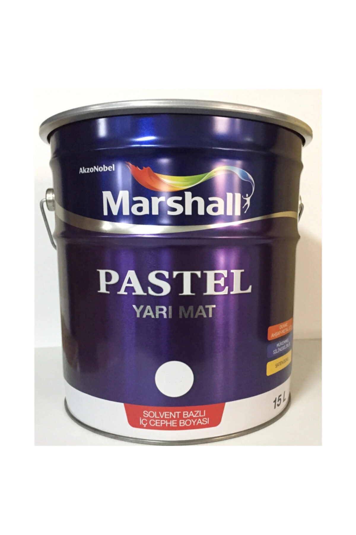 Pastel Yarı Mat Boyası Beyaz