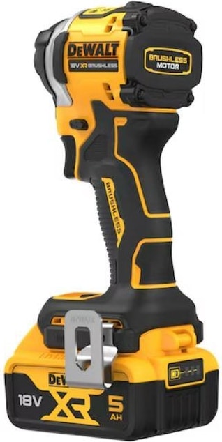 DEWALT DCF850P2T 18V 5.0AH Li-Ion Kömürsüz Çift Akülü Darbeli Tornavida