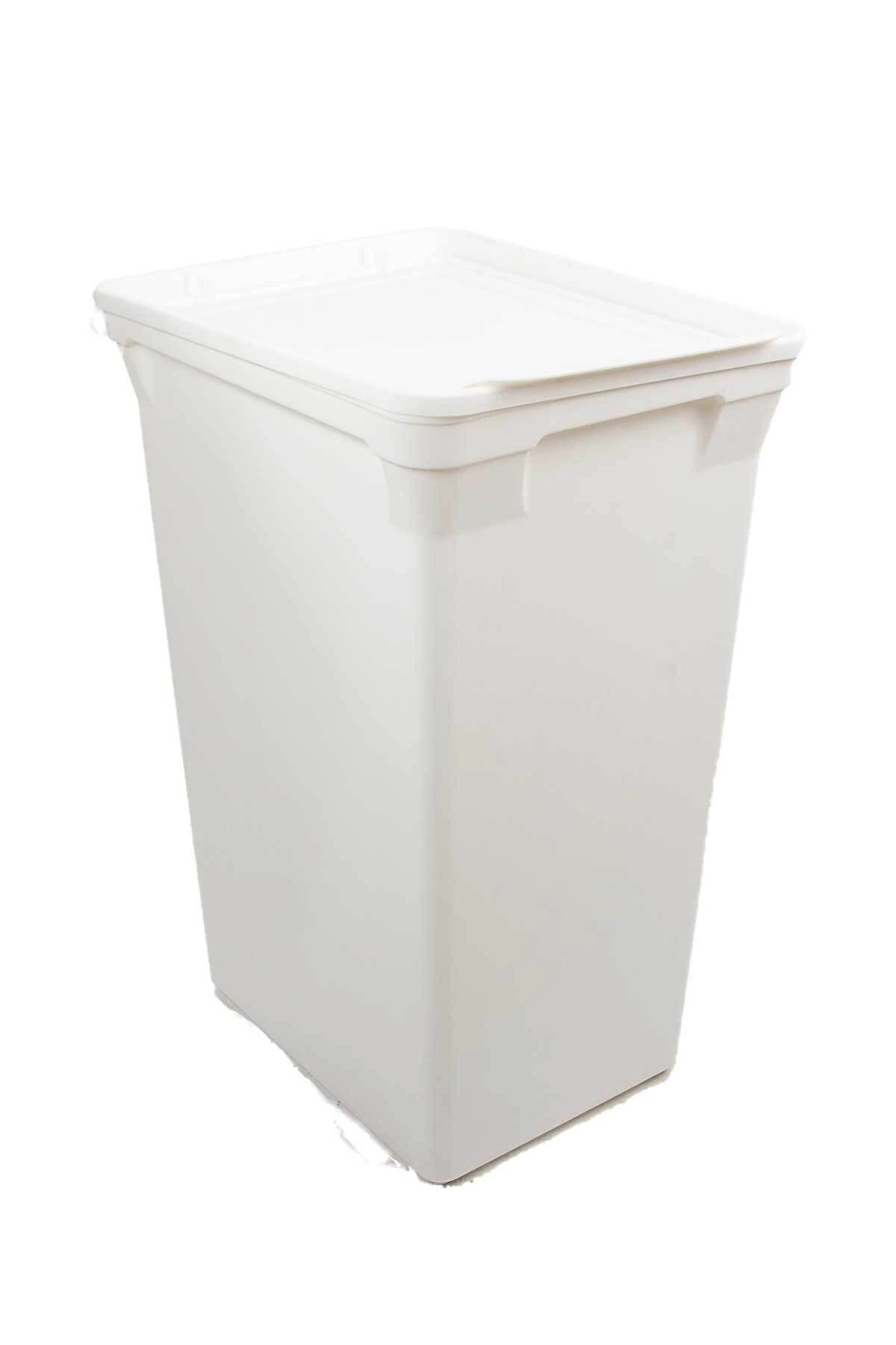 Beyaz 40 L Plastik Çöp Kovası, Pratik ve Şık Temizlik Çözümü