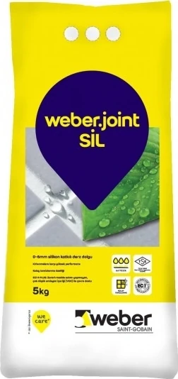 Silikonlu Derz Dolgusu 5 Kg Siyah