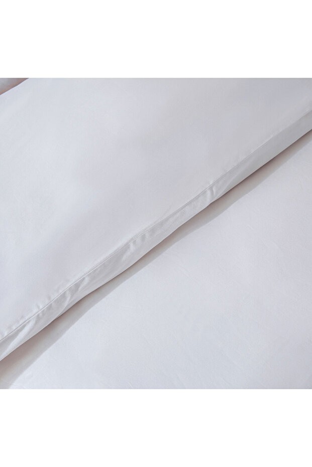 Alana Nevresim Seti Çift Kişilik 200x220 cm Beyaz