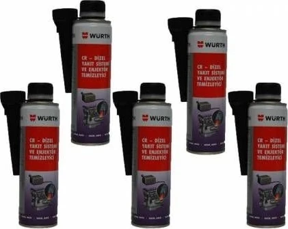 Dizel Enjektör Temizleyici 300 Ml 5 Adet