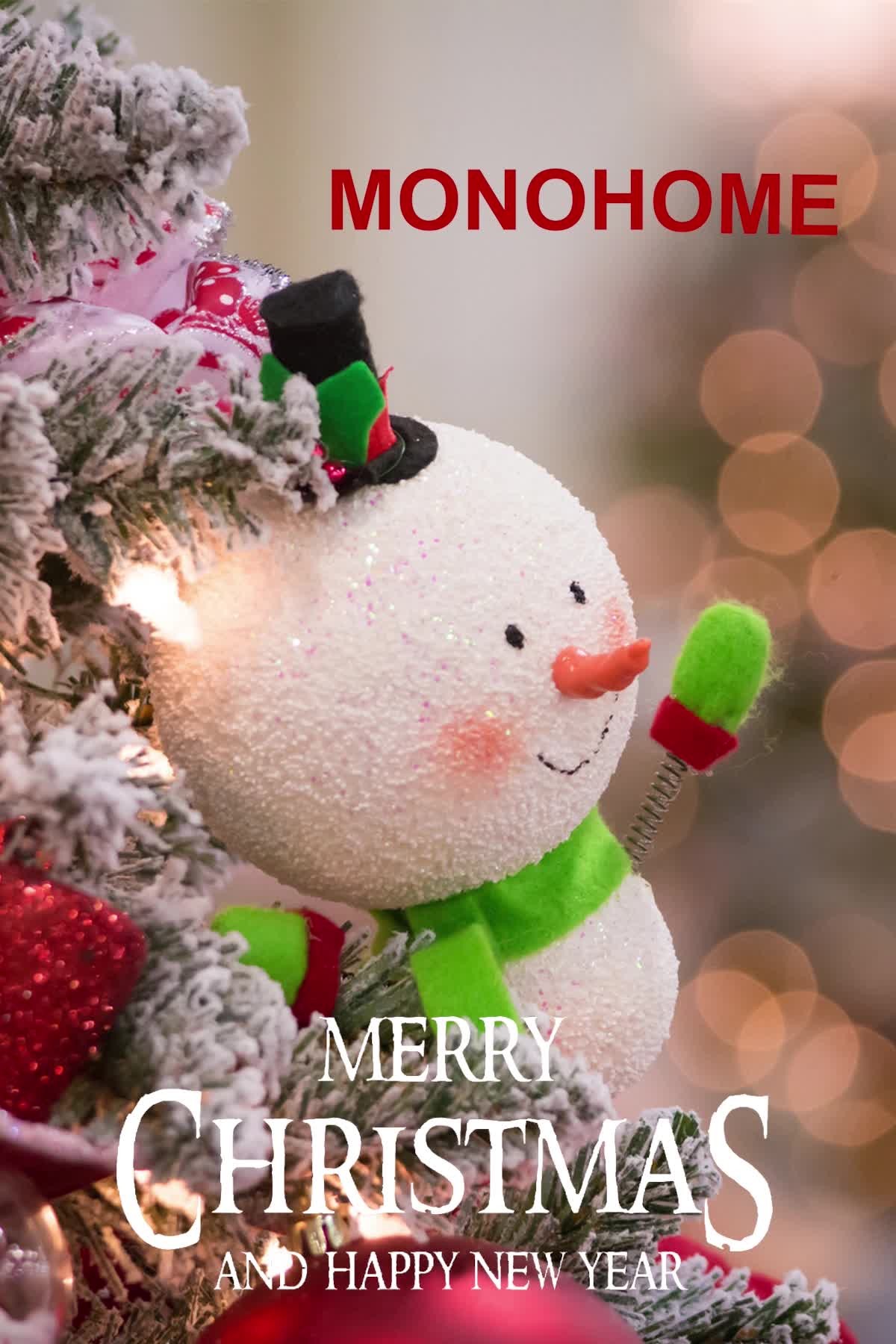 Yılbaşı Süsü Merry Christmas Çift Kişilik 3D Nevresim Takımı Pamuk Gold Deers