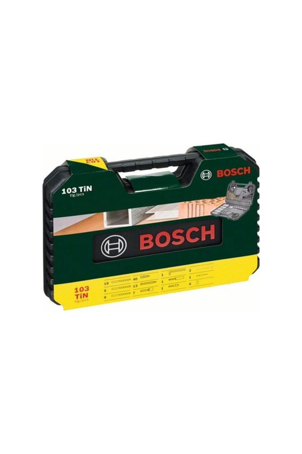 Matkap Ucu V-line 103 Parça Vidalama Ucu Lokma Seti Karışık Aksesuar Seti - 2607017367 329Iseri