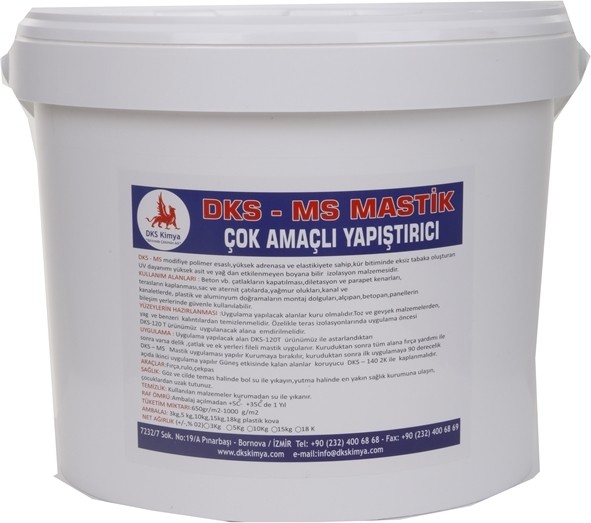 Ms Mastik - Şeffaf Izolasyon Malzemesi 5 kg