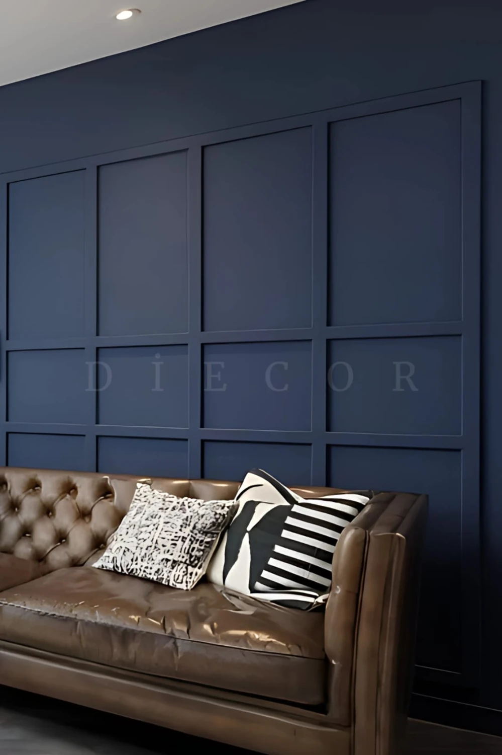 Dekoratif Boyanabilir 1 Adet 6 cm Düz Polistren Duvar Çıtası