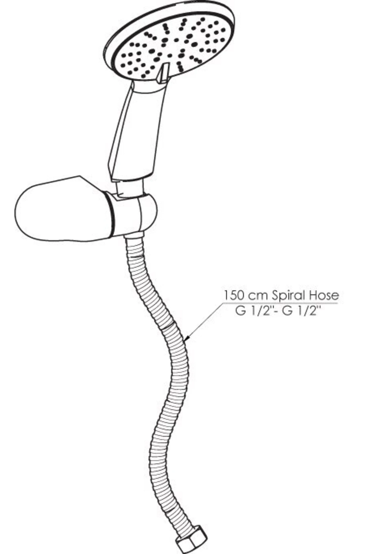 DST-51 ASKILI DUŞ TAKIMI 5 FONKSİYONLU KİREÇ KIRICILI