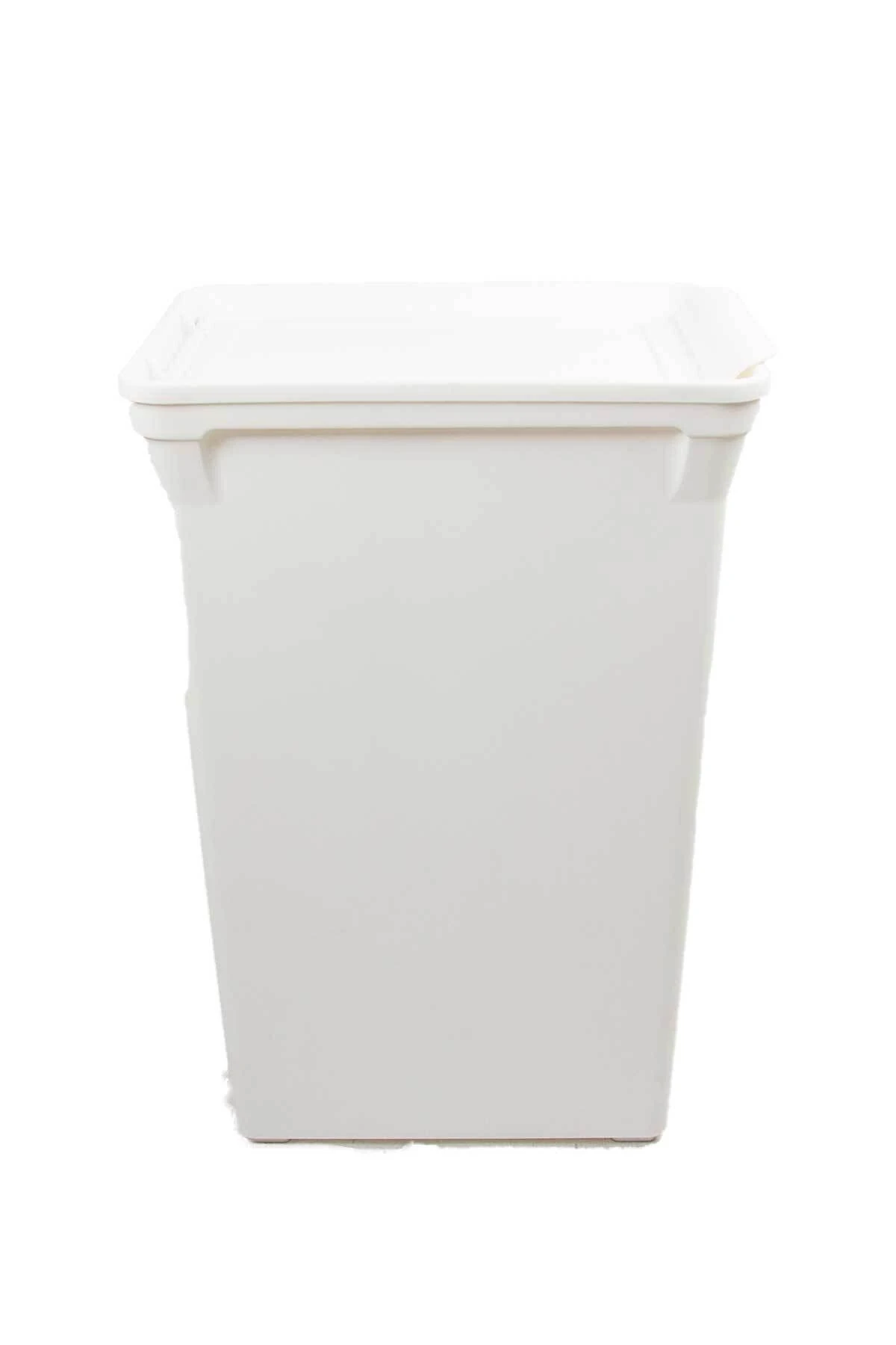 Beyaz 40 L Plastik Çöp Kovası, Pratik ve Şık Temizlik Çözümü