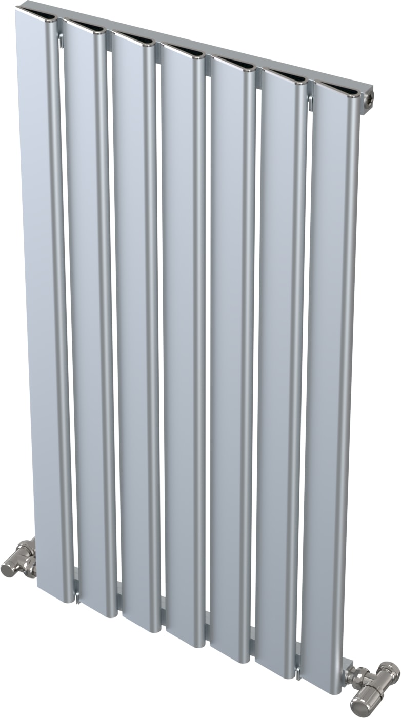 Kavis Alüminyum Panel Radyatör 600 x 485 7 Dilim Mat Eloksal