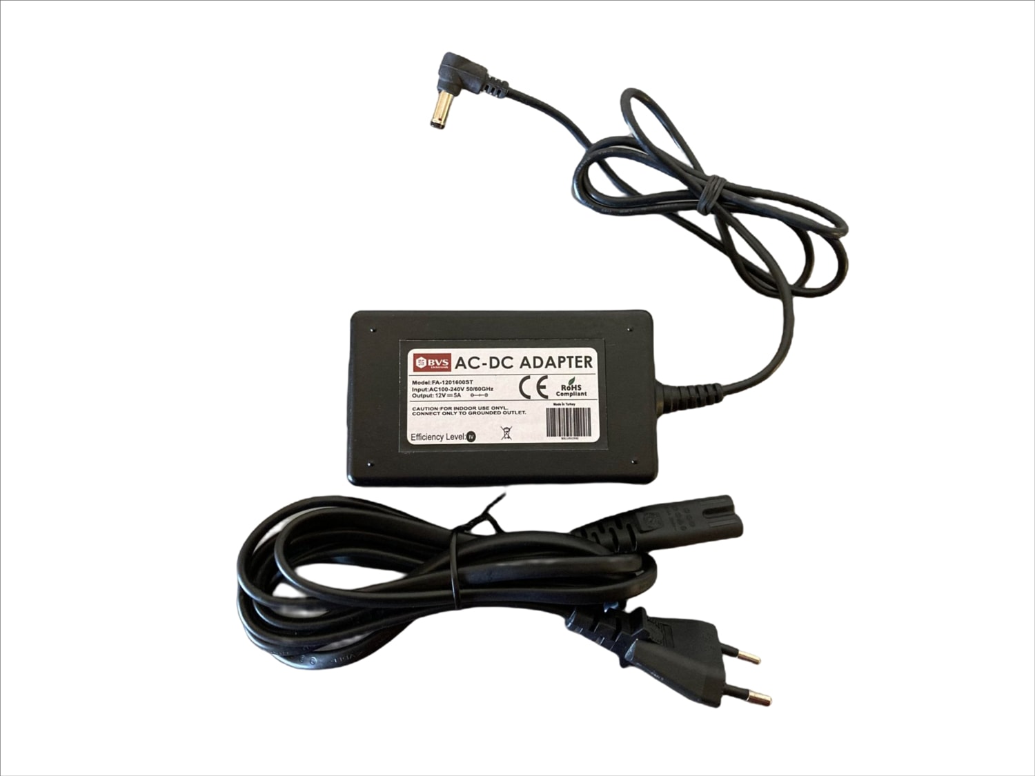 12 Volt 5 Amper Led-Kamera- Monitör - Ekran Adaptörü - 12V 5A Monütör Adaptörü 5.5*2.5 5,5x2,5 - 2,1 Uç Standart