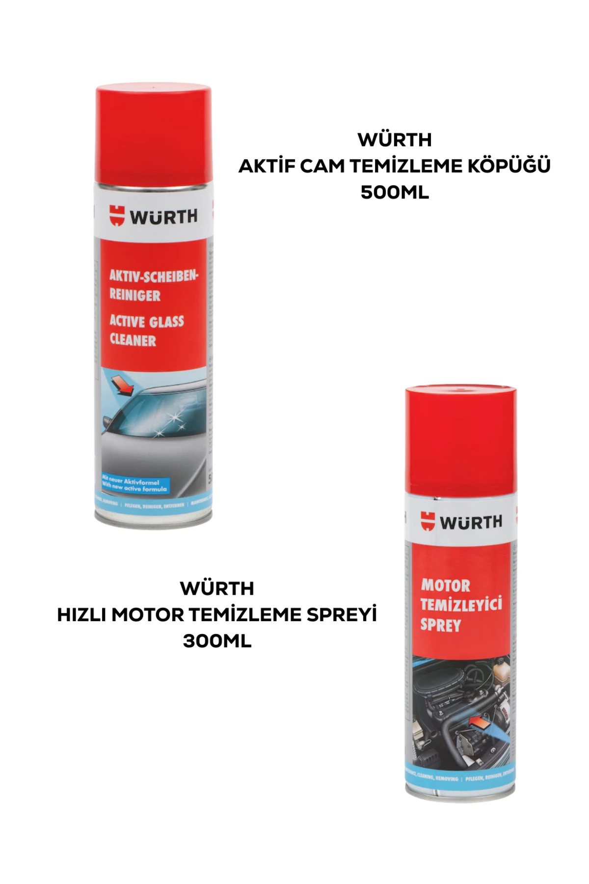 Kapsamlı 9 Parça Araç Bakım ve Temizlik Seti - 9'lu Oto Bakım Seti