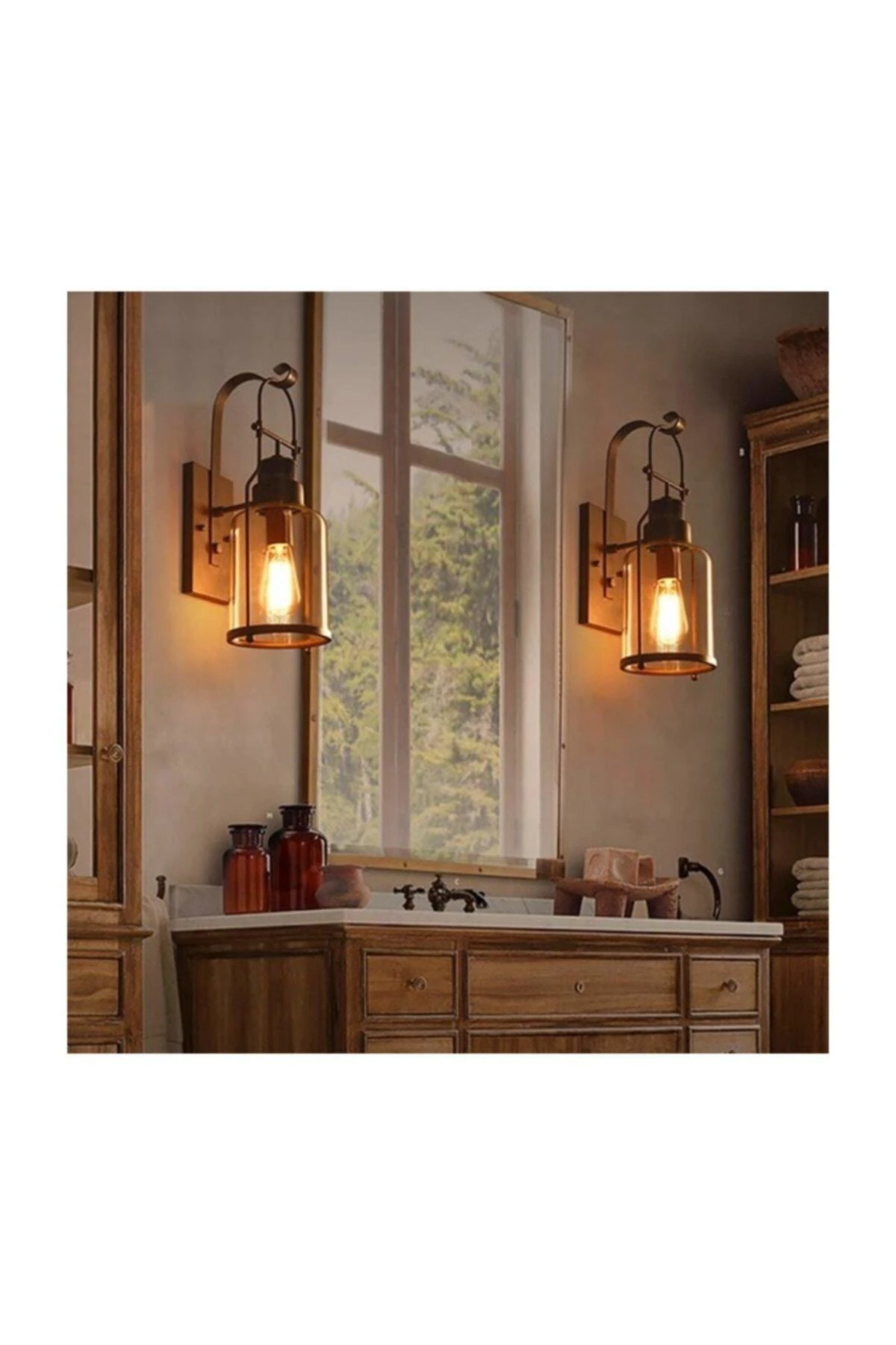 St64 Flamanlı Rustik Led Ampul 10'lu Dekoratif Vintage Aydınlatma St64 10lu