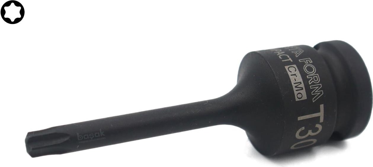 T30 1/2” Havalı Torx Uçlu Lokma Anahtar C68-T30
