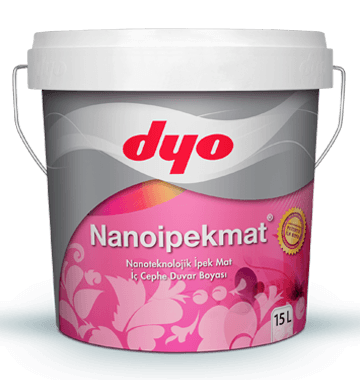 DYO NANOİPEKMAT BAZ     Nanoteknoloji  İç Cephe Boyası                      STOKLARLA SINIRLIDIR  2,5 lt