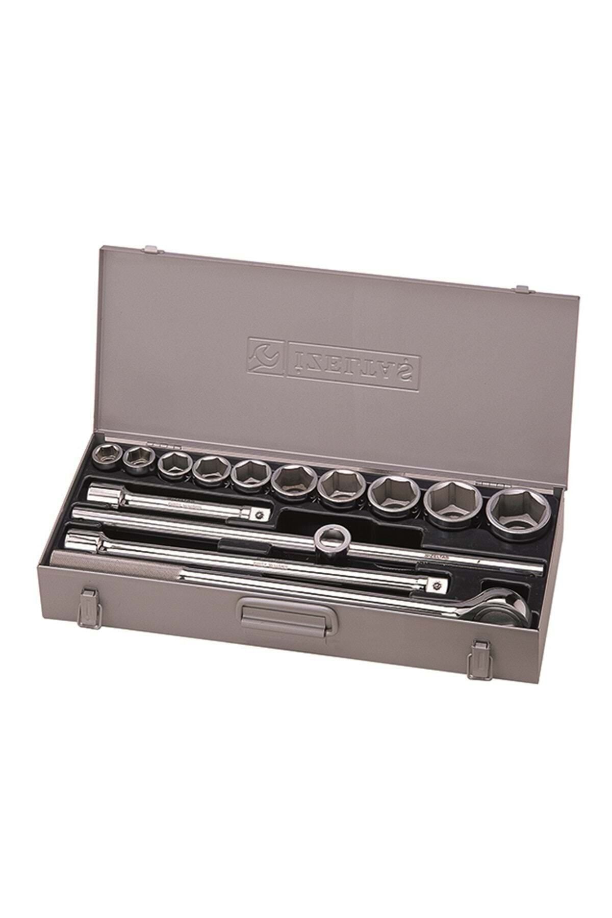 İZELTAŞ Lokma Set - 14lü Takım 3/4" Ağır Altıköşe 1119006114 ()