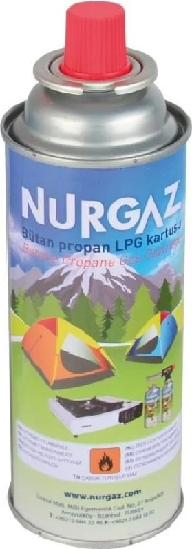 Nurgaz Ng 207 Valfli Basınçlı Kartuş 220 gr