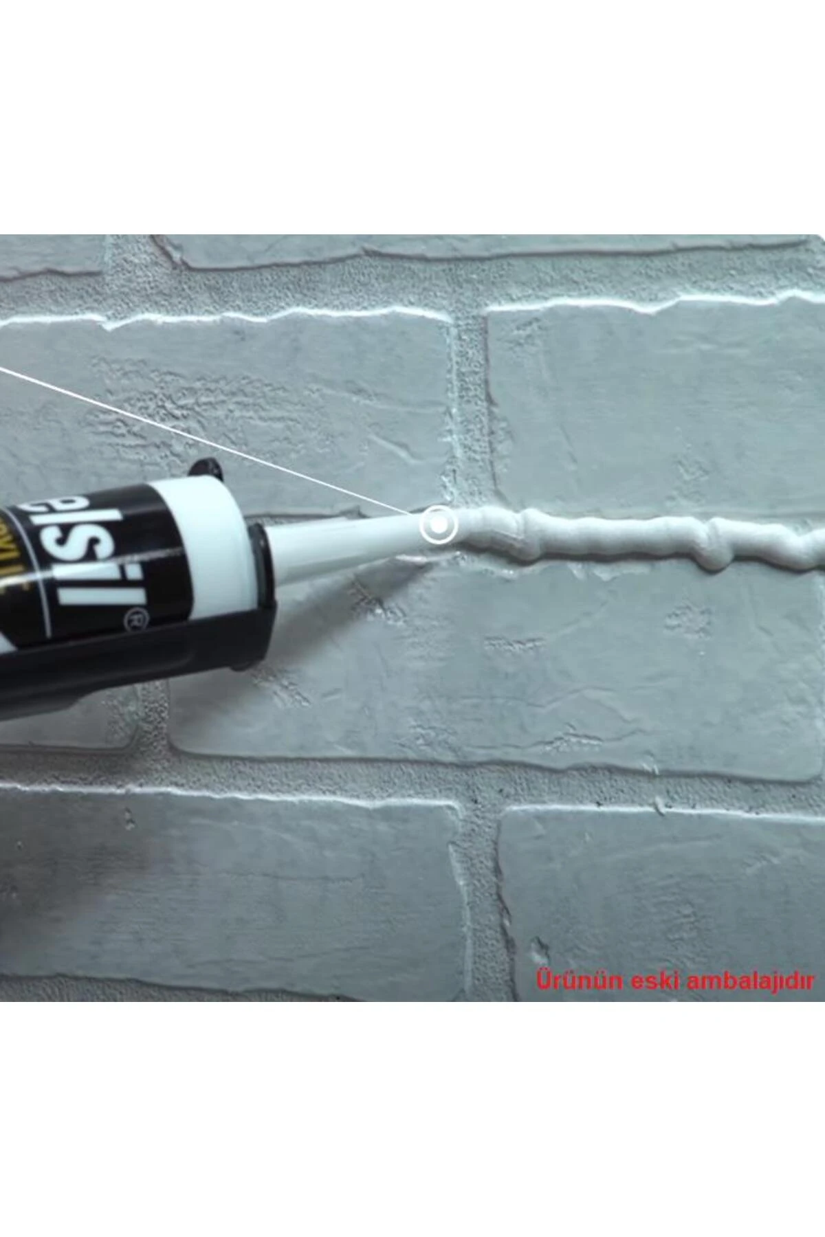 Silikonize Mastik SİYAH 500 gr. - 1 Adet