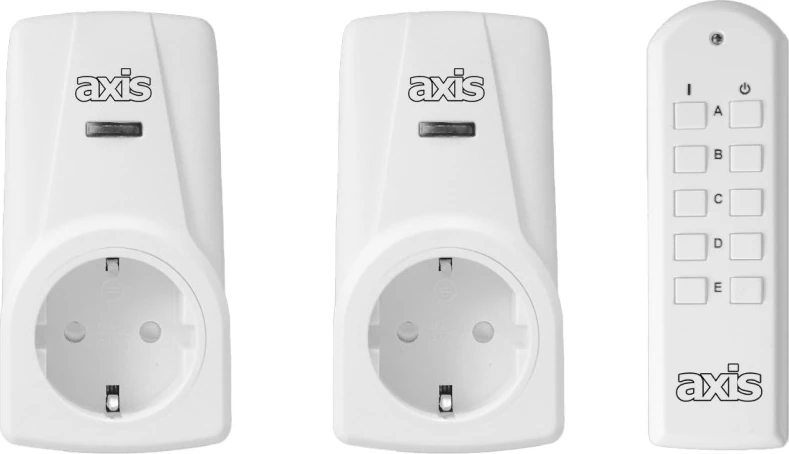 Axıs Ikili Uzaktan Kumandalı Priz Set 3680 W