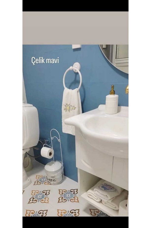 Stella Su Bazlı Saf Akrilik Boya 500ml - Çelik Mavisi
