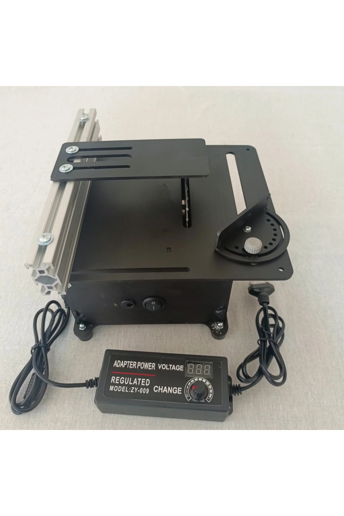 Mini Tezgah Tipi Daire Testere Ahşap Maket PlasTİK Pleksiglass Tesbih Kesim