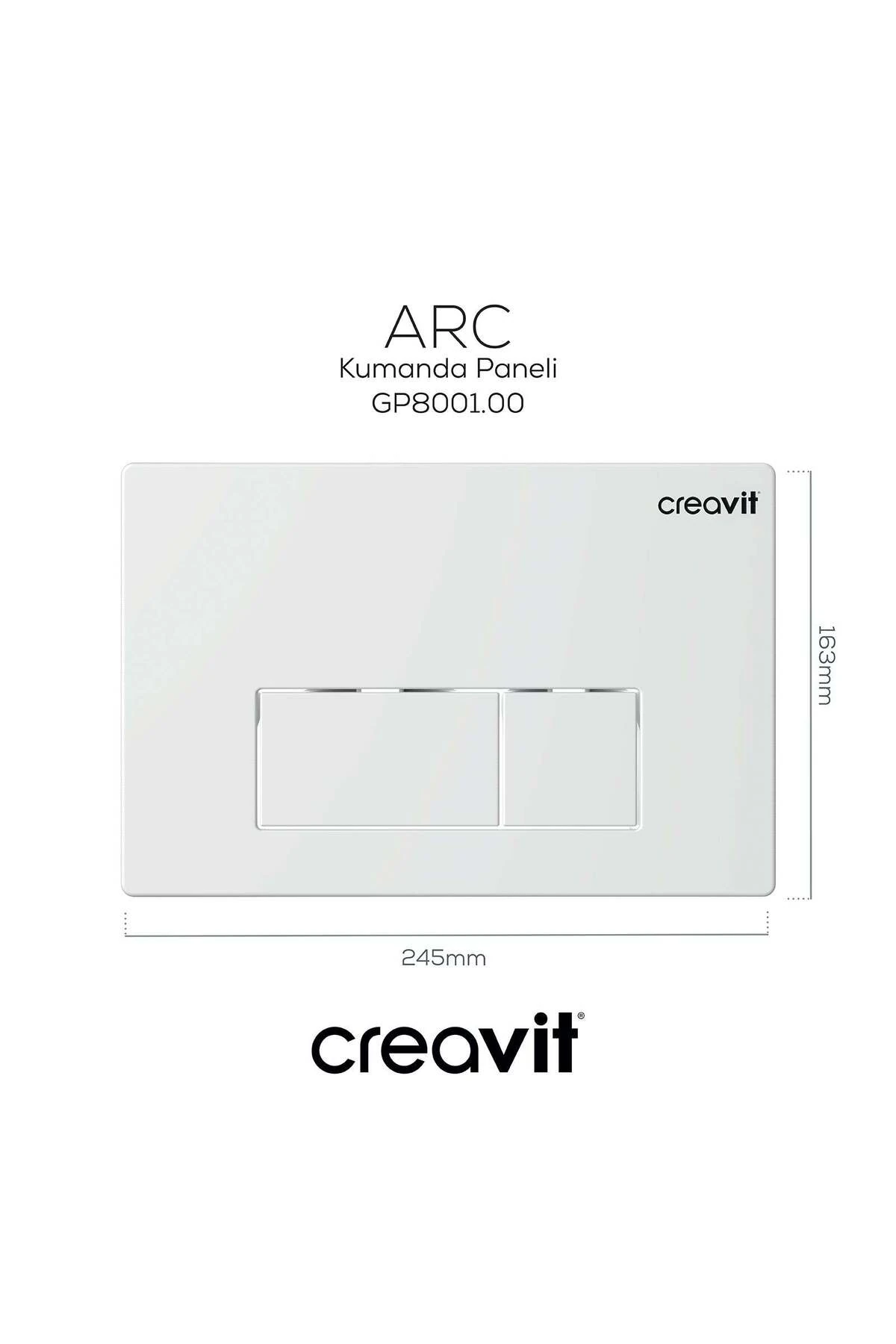 Arc Beyaz Kumanda Paneli