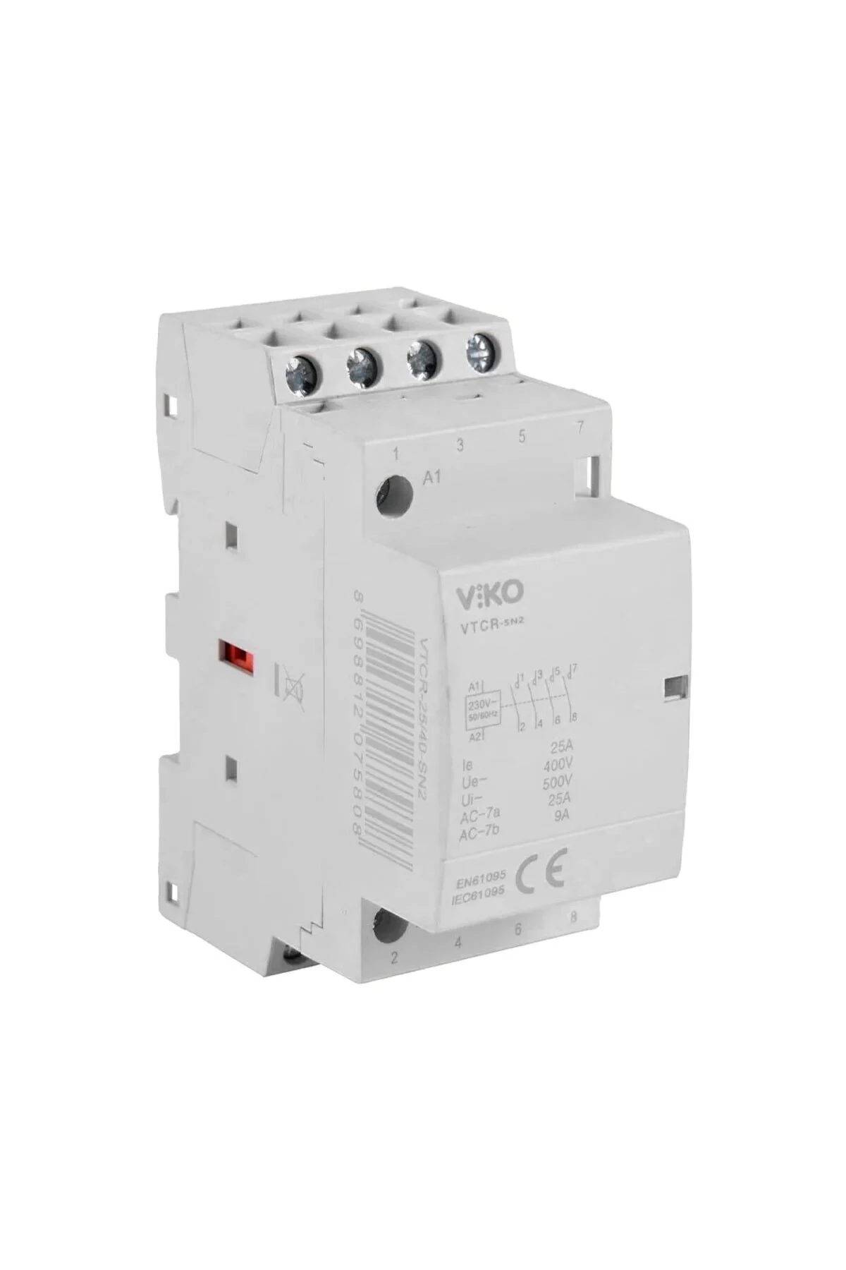 VTCR-25\40 Modüler Kontaktör 25A 4no