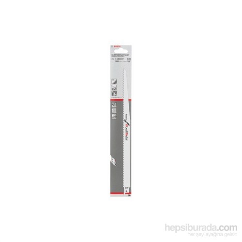 BOSCH - Heavy Serisi Ahşap Ve Metal İçin Tilki Kuyruğu Bıçağı S 1411 Df - 2'Li Paket