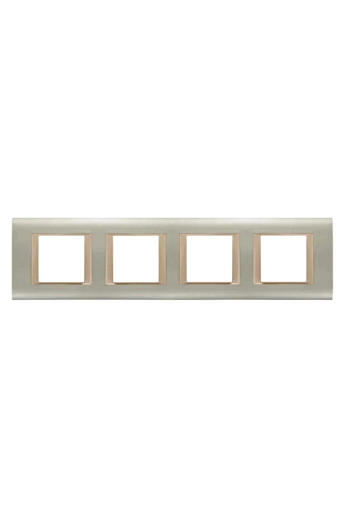 Viko Panasonic Thea Sistema Inox Matt Dore 4x2m Çerçeve