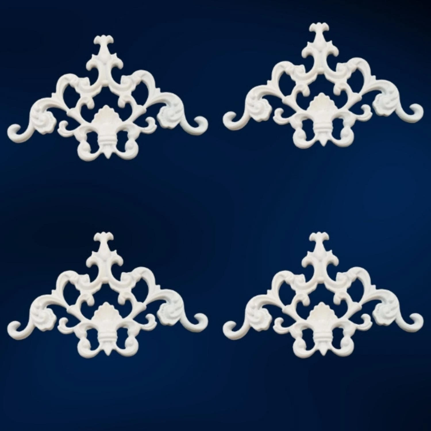 Boyanabilir Saray Tavan Motif 4 Adet 27 x 18 cm GBM - B23 - 4