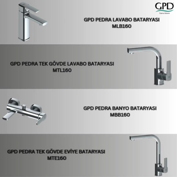 Pedra Eviye Bataryası Siyah Mte160-s