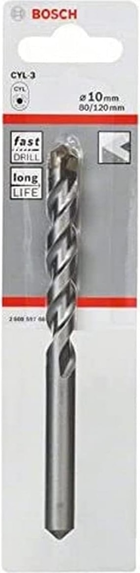 BOSCH Professional Matkap ve Kırıcı Delici Uçları, Taş ve Beton, Gri, 1 Adet