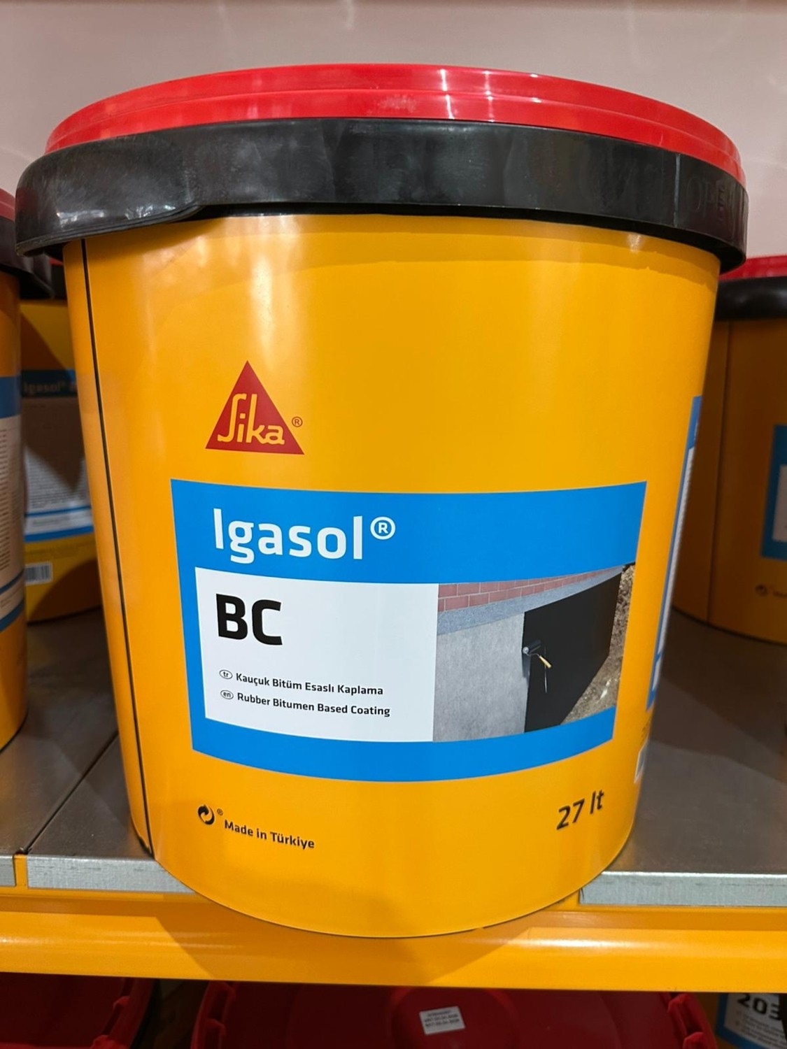 Igasol Bc Kauçuk Bitüm Esaslı Kaplama 27LT