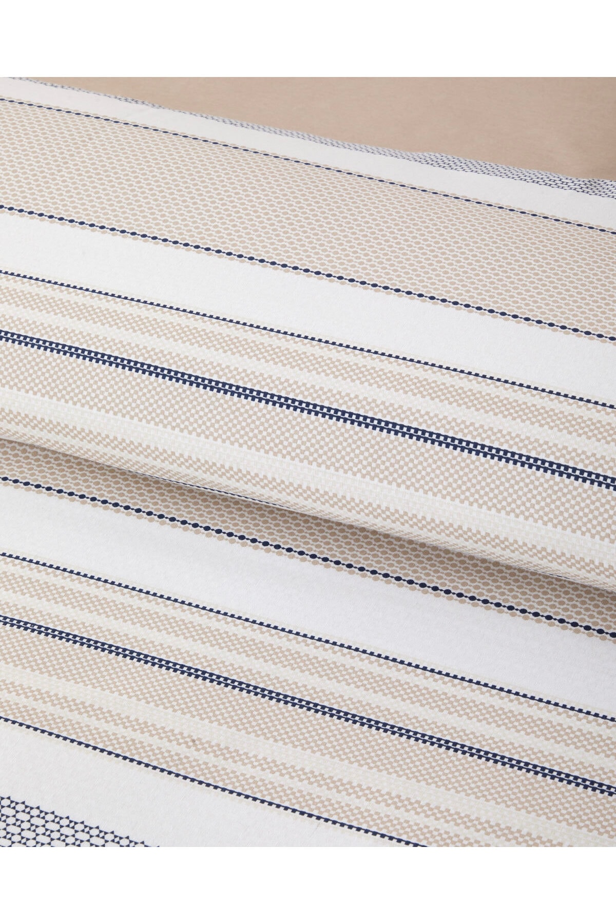 Pure Line Kolay Ütülenir Tek Kişilik Nevresim Takımı 160x220 cm Bej
