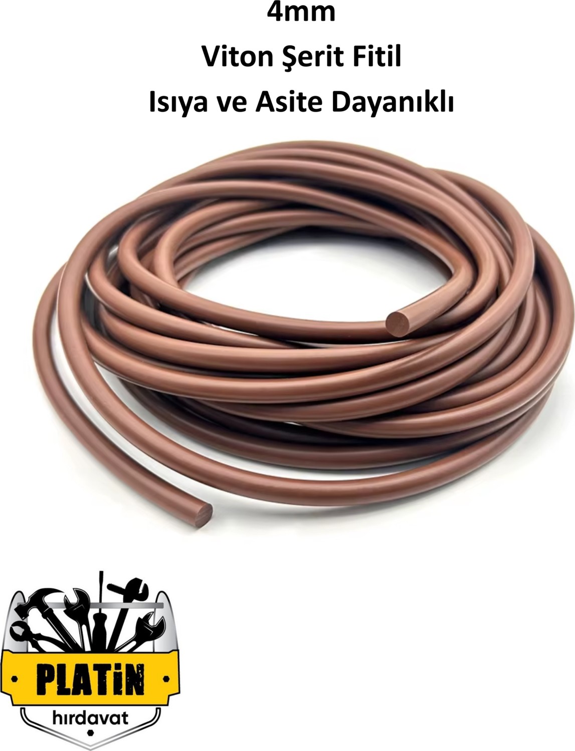 Viton Şerit Fitil 4mm ( 25 Metre ) PLT28000602