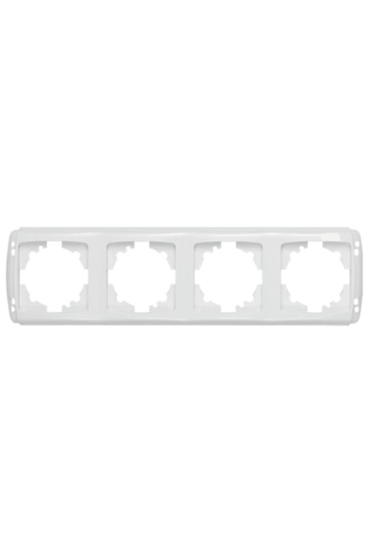 Viko Carmen Plus Beyaz Dörtlü Çerçeve