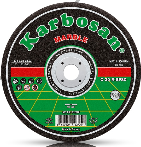 KARBOSAN Mermer Kesici Taş 230X3.5X22.23