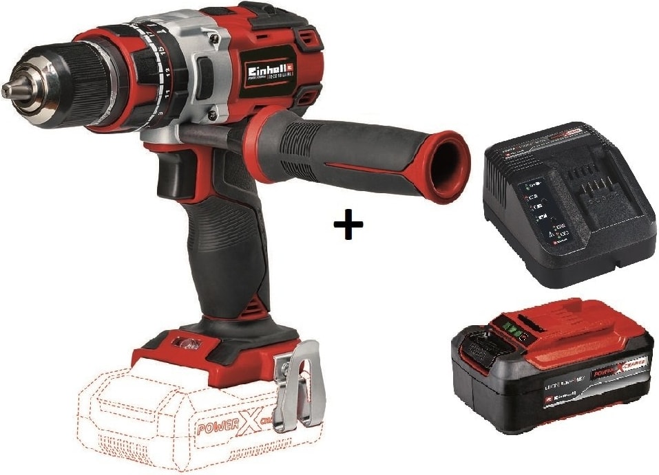 EİNHELL Te-Cd 18 Li-I Bl Akülü Darbeli Matkap Vidalama + 5.2 Ah Plus Starter Kit