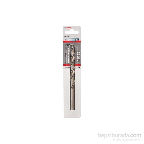 BOSCH - Metal Matkap Ucu Hss-G, Dın 338 - 12 X 101 X 151 Mm